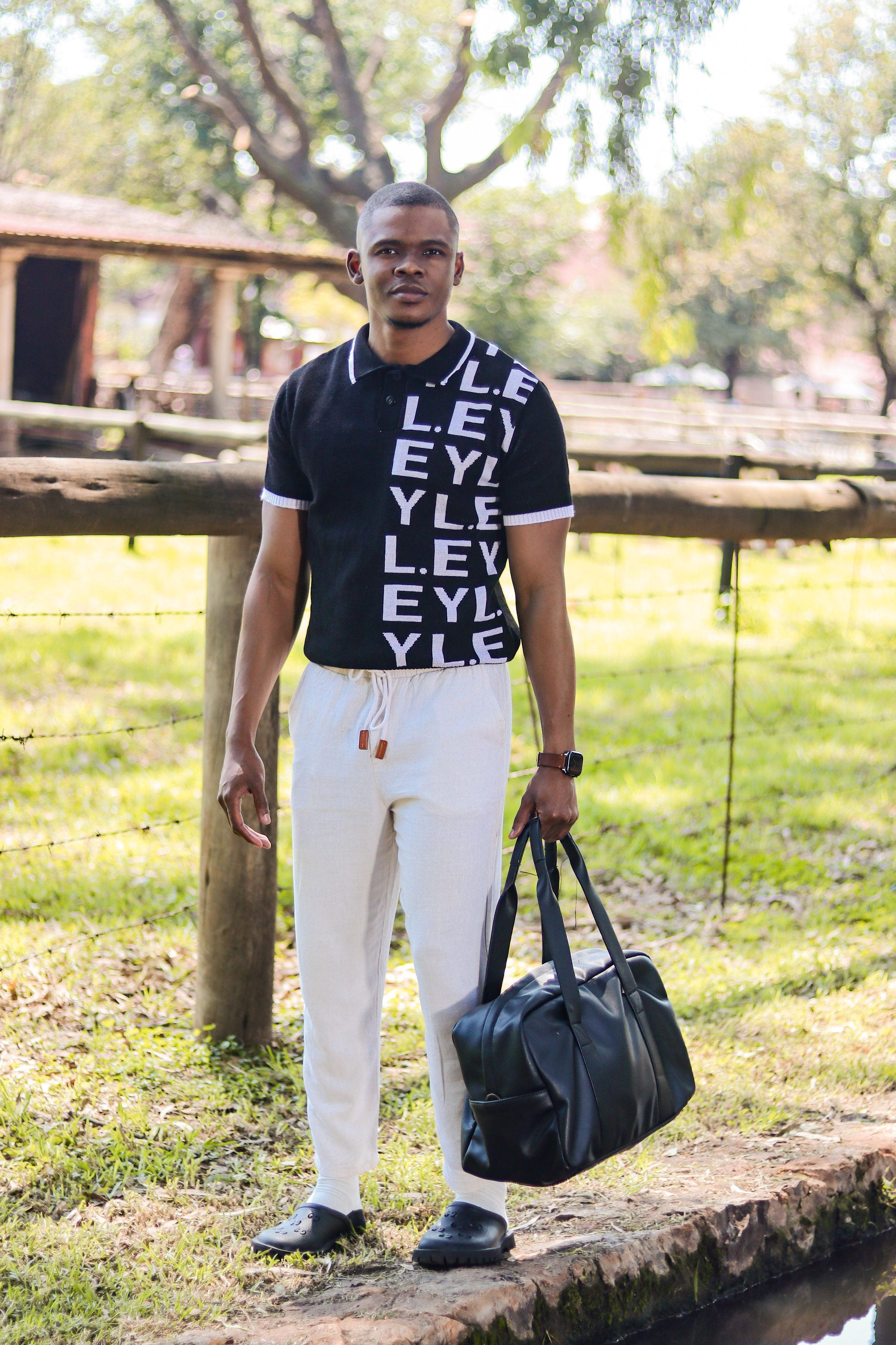 IMPENDULO YAMI PREMIUM KNITTED GOLF SHIRT.