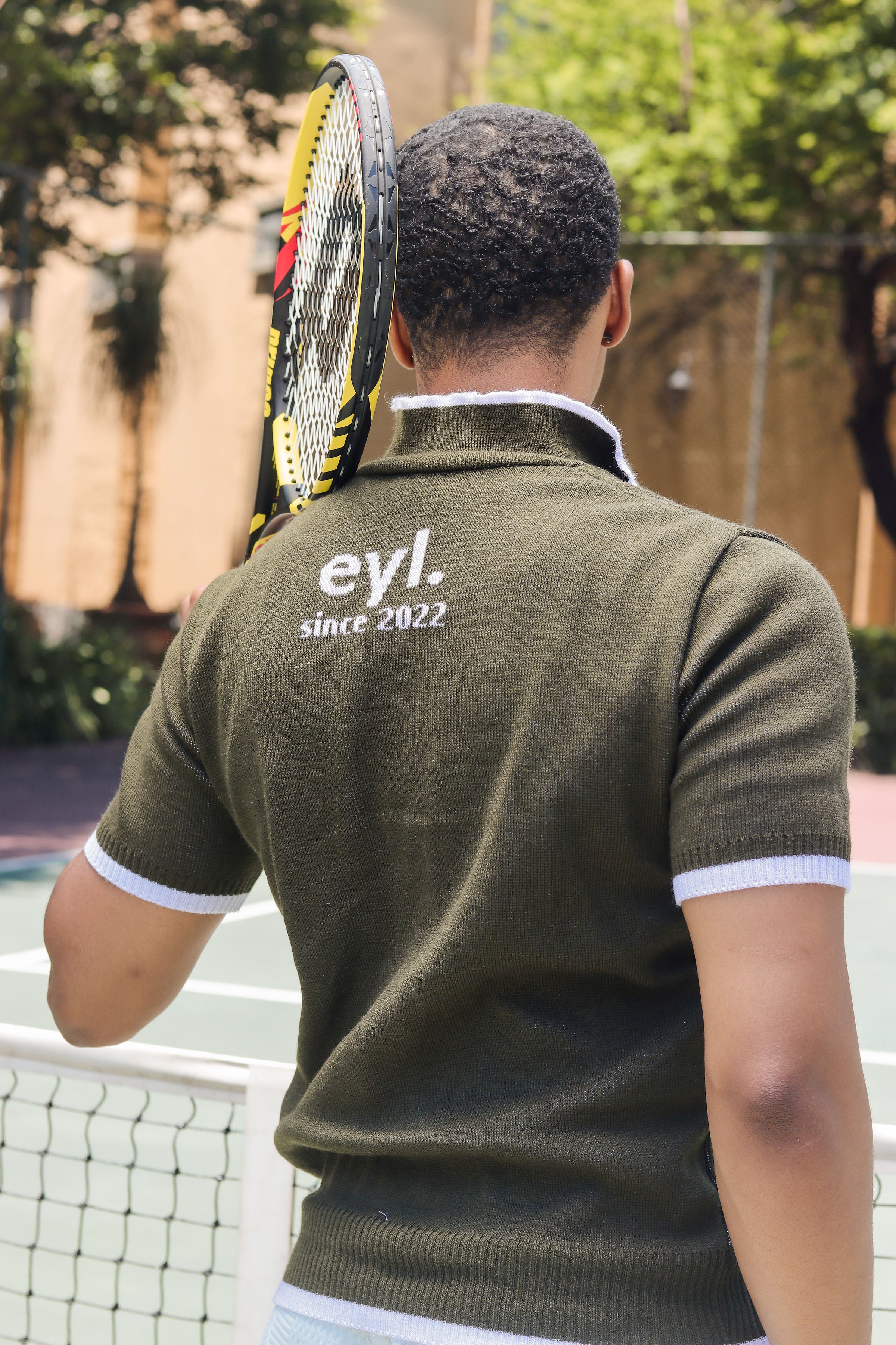 IMPENDULO YAMI PREMIUM KNITTED GOLF SHIRT.